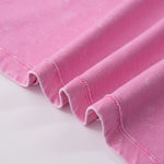 Camiseta holgada con lavado a la piedra para mujer de 7.5 oz