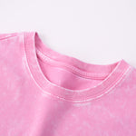 Camiseta holgada con lavado a la piedra para mujer de 7.5 oz