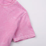 Camiseta holgada con lavado a la piedra para mujer de 7.5 oz