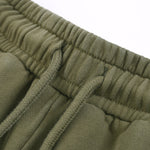 Pantalones cortos de corte relajado, lavados y descoloridos