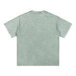 Washed Faded Baggy Cotton Tee 7.5oz