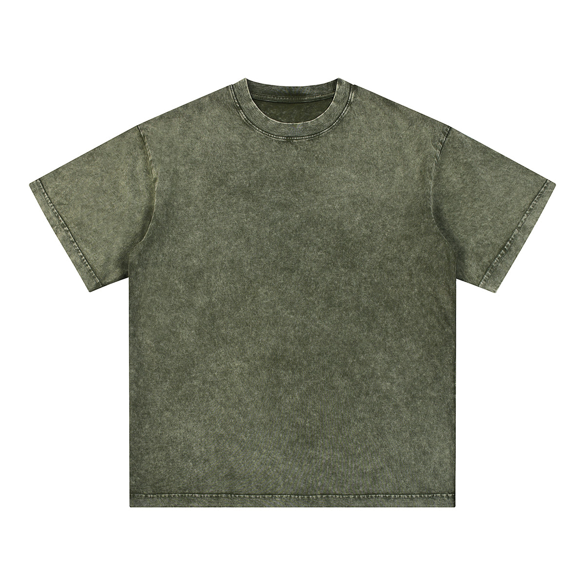 Washed Faded Baggy Cotton Tee 7.5oz