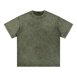 Washed Faded Baggy Cotton Tee 7.5oz