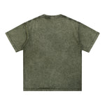 Washed Faded Baggy Cotton Tee 7.5oz