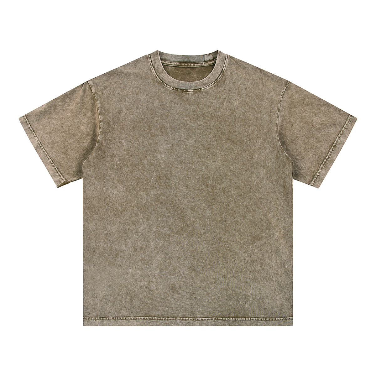 Washed Faded Baggy Cotton Tee 7.5oz
