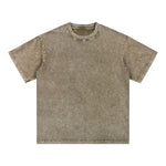 Washed Faded Baggy Cotton Tee 7.5oz