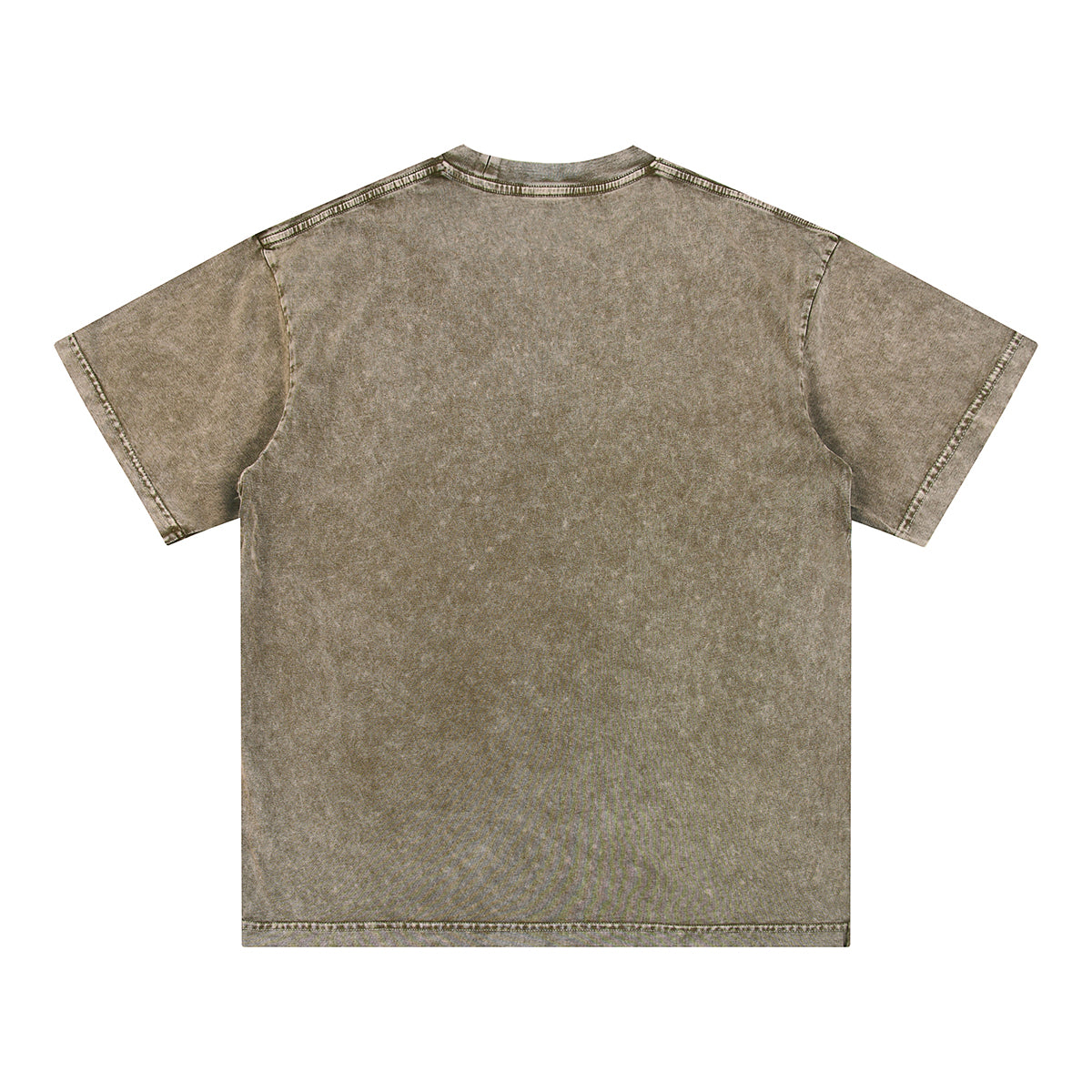 Washed Faded Baggy Cotton Tee 7.5oz