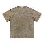 Washed Faded Baggy Cotton Tee 7.5oz