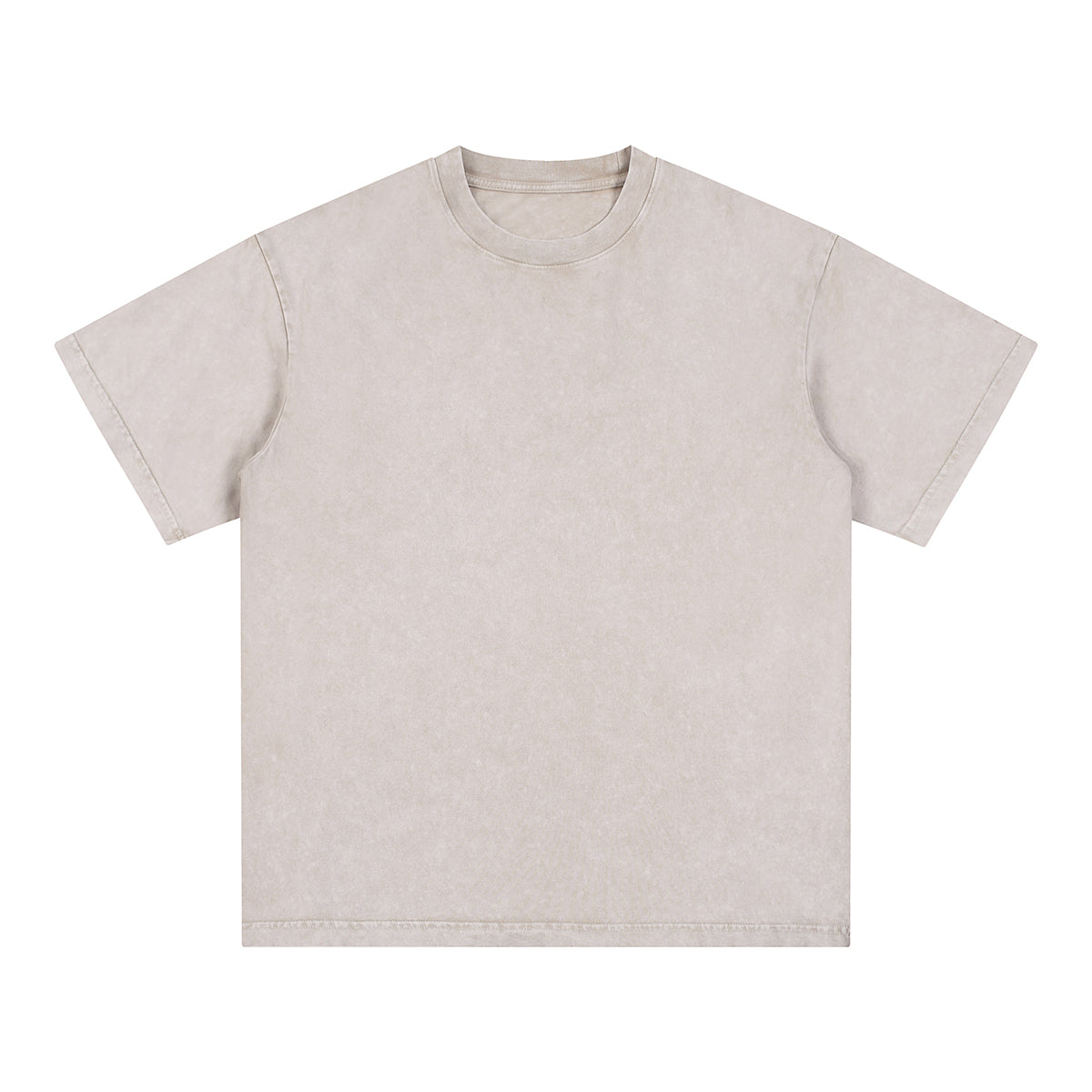 Washed Faded Baggy Cotton Tee 7.5oz