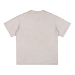Washed Faded Baggy Cotton Tee 7.5oz