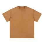 Washed Faded Baggy Cotton Tee 7.5oz
