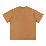 Washed Faded Baggy Cotton Tee 7.5oz