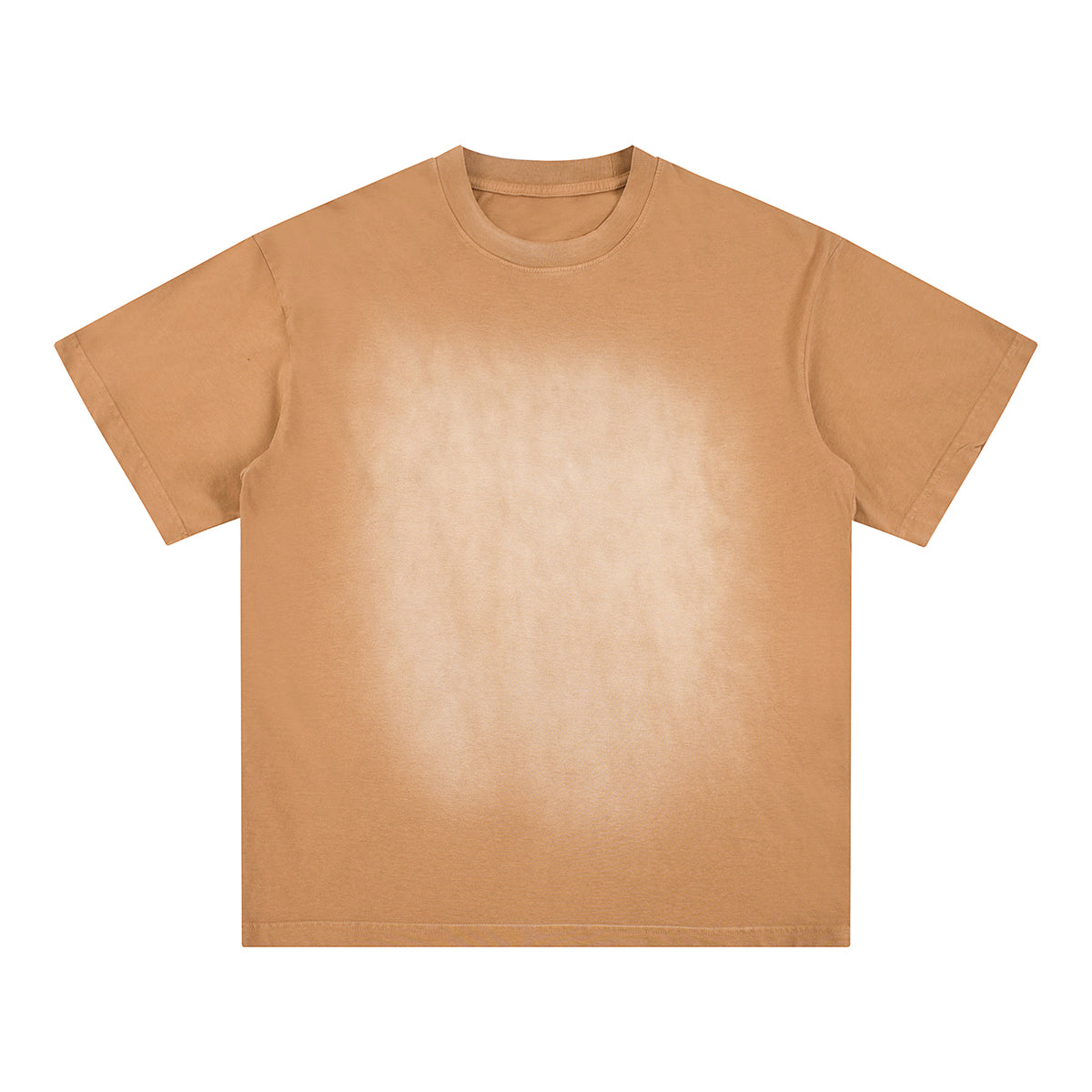 Stone-Washed Faded Cotton Tee 7.5oz