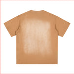 Stone-Washed Faded Cotton Tee 7.5oz
