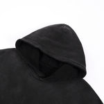 Stone Wash Kangaroo Pocket Hoodie-INNBLAC Fashion Apparel