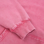 Washed Faded Kangaroo Pocket Hoodie-INNBLAC Fashion Apparel
