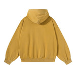 Sudadera con capucha de felpa de novio de gran tamaño