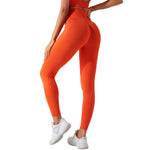 High-Waisted Seamless Yoga Leggings