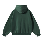 Sudadera con capucha de felpa de novio de gran tamaño