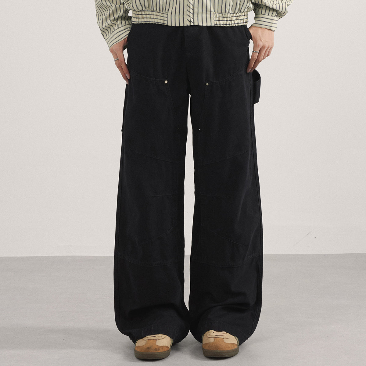 High Waist Loose Fit Cargo Pants