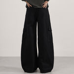 Side Pocket Cargo Casual Loose Fit Pants