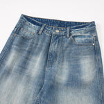 Vintage Wash 90s High Waist Loose Fit Jeans