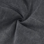 Cargo Wide Leg Distressed Wash Denim Jeans