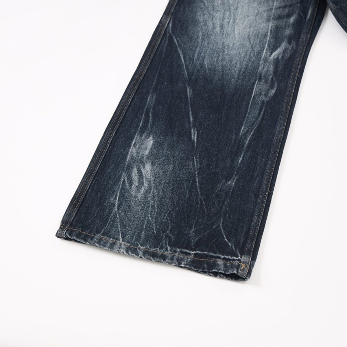 Dark Washed High Waist Boyfriend Loose Jeans