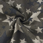 Star Print Oversized Cargo Pants