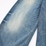 Curved Blade Wide Leg High Waist Vintage Jeans