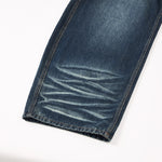 Grunge Dark Wash High Waist Wide Leg Jeans