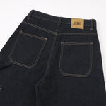 Black Cargo High Waist Wide Leg Jeans