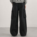 Utility Wide Leg Side Pocket Pants