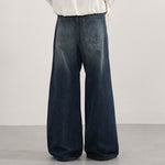 Light Wash High Waist Relaxed Wide Leg Jeans