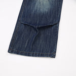 Vintage Wash High Waist Loose Wide Leg Jeans