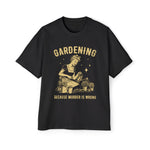 Retro Woman Gardening Graphic Tee-INNBLAC Fashion Apparel