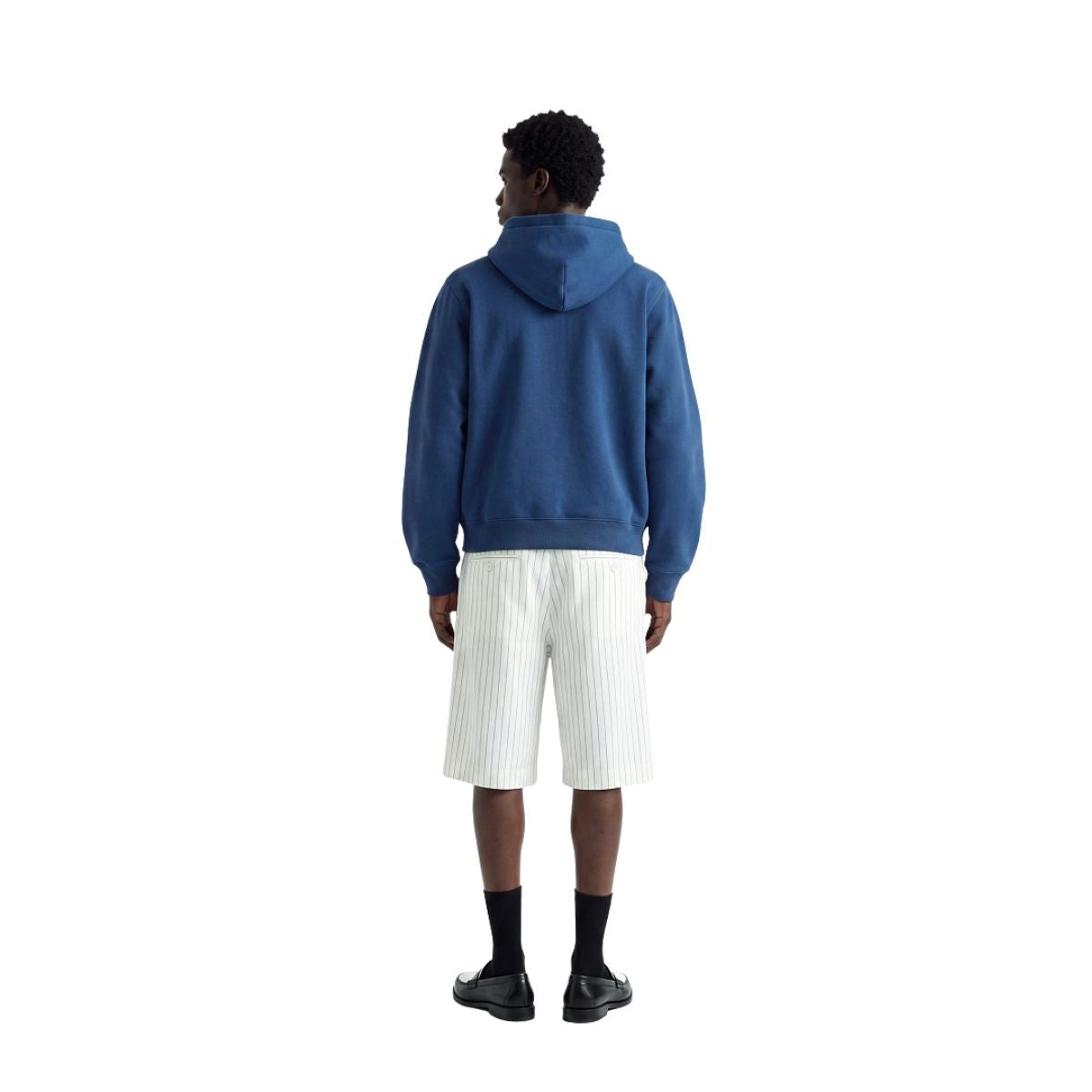 Fleece‑Lined Zip Up Vintage Regular Fit Hoodie