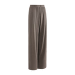 Women's Relaxed Straight Leg Ribbed Trousers