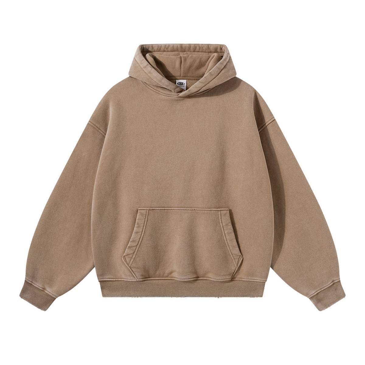 Sudadera con capucha de felpa de novio de gran tamaño