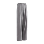 Women's Relaxed Straight Leg Ribbed Trousers