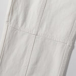 Snap Closure Flared Hem Utility Cargo Pants