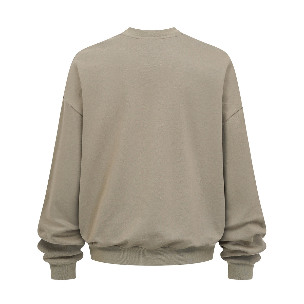 Brushed Fleece Soft Crewneck Pullover Sweatshirt