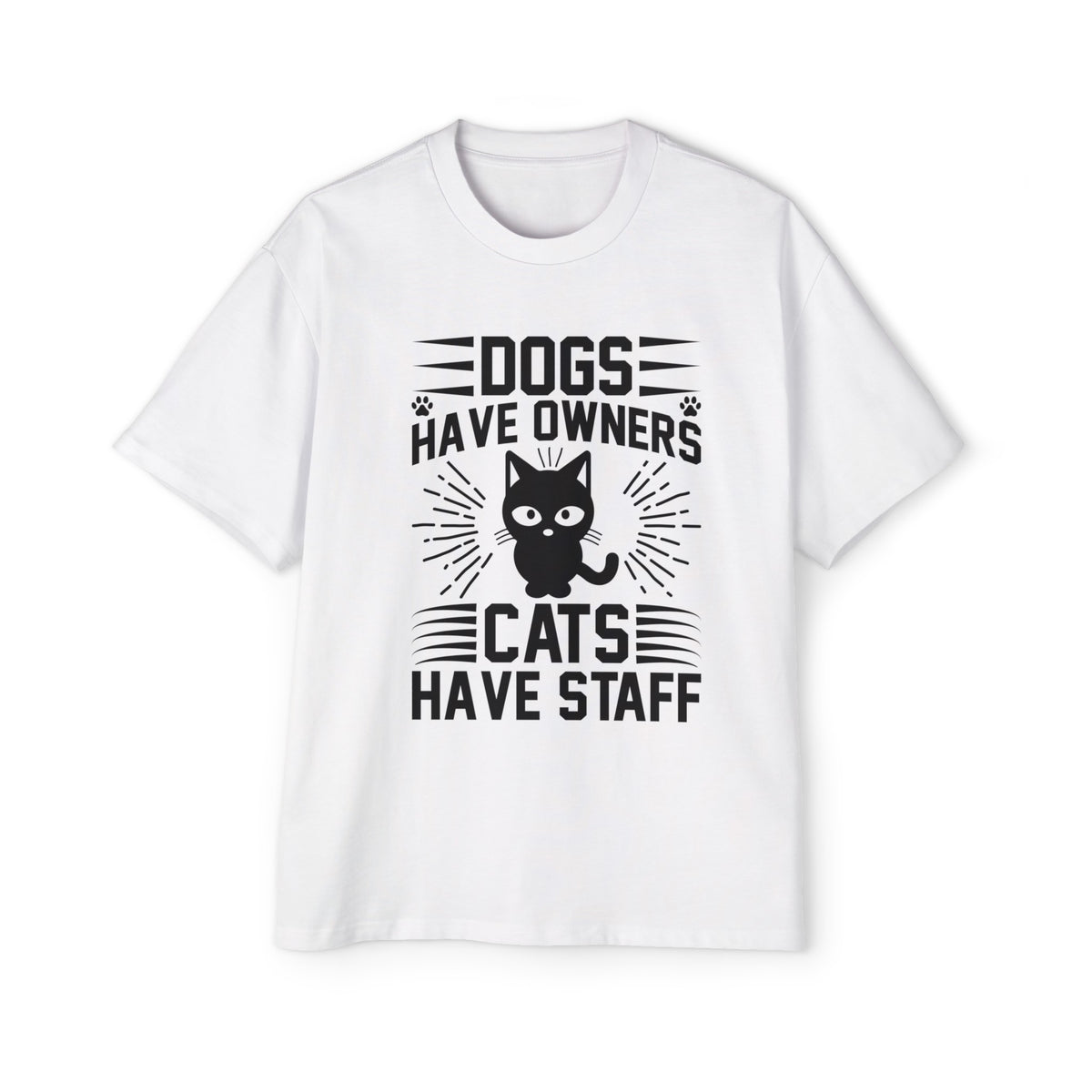 Cat Quote Graphic Tee-INNBLAC Fashion Apparel