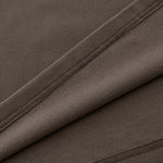 Velour Mock Layered Raglan Sleeve Top