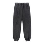 Acid Washed Cotton Baggy Joggers