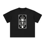 Mystery Skeleton Tarot Card Graphic Tee-INNBLAC Fashion Apparel