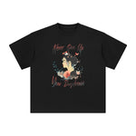 Never Give Up Your Daydream Graphic Tee-INNBLAC Fashion Apparel