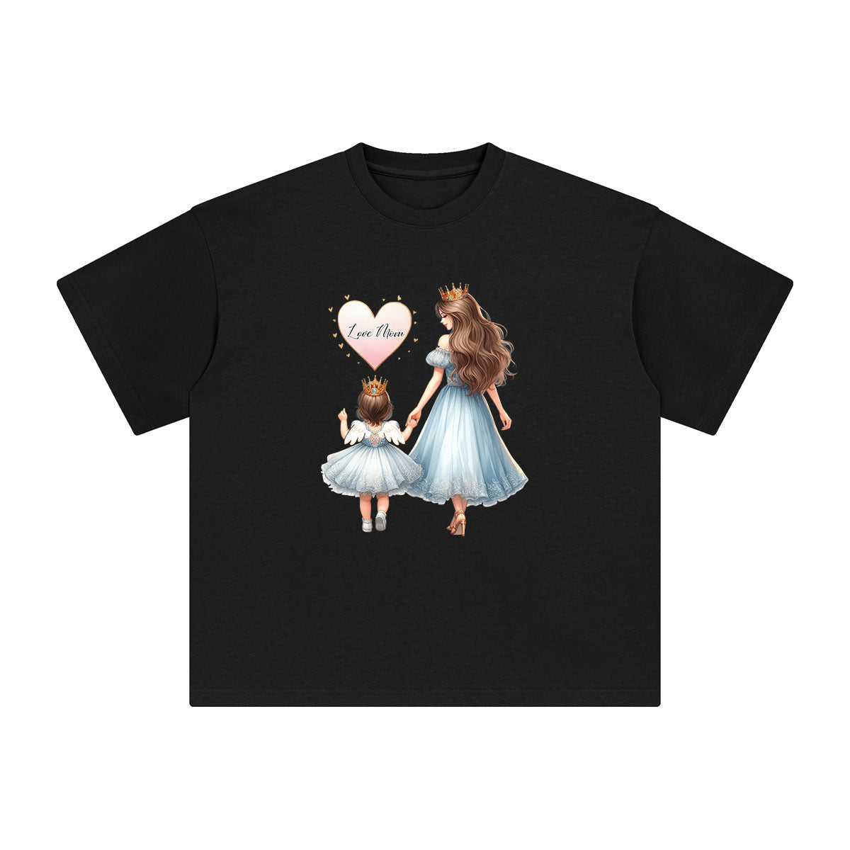 Love Mom Graphic Tee-INNBLAC Fashion Apparel