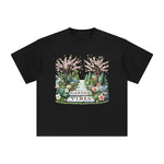 Garden Vibes Graphic Tee-INNBLAC Fashion Apparel