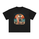 Summer Vibes Skeleton Graphic Tee-INNBLAC Fashion Apparel